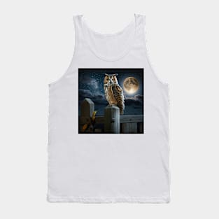 Owl #003 Tank Top